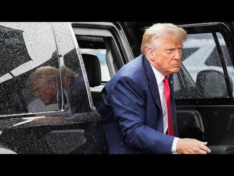 WATCH: Former President Trump speaks after court appearance in DC election fraud case