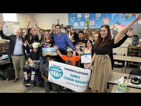 Classroom Heroes | SDCCU honors Darci Davies from Bonita Vista High School