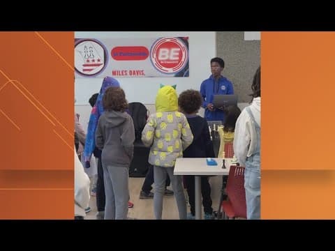 Teenage CEO hosts community event, chess tournament for back-to-school | Get Uplifted