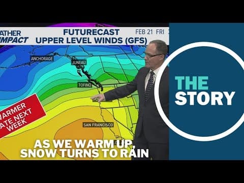 Rain will soon wash away what's left of the Portland-area snow