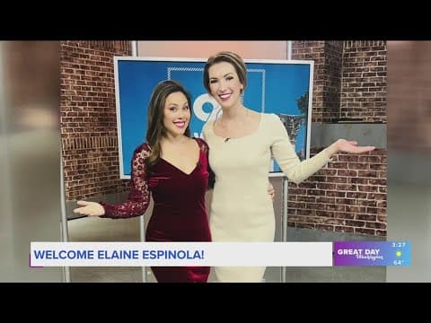 Welcome Elaine Espinola to Great Day Washington