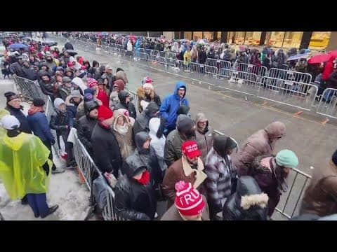 Trump supporters flocked to Capital One Arena