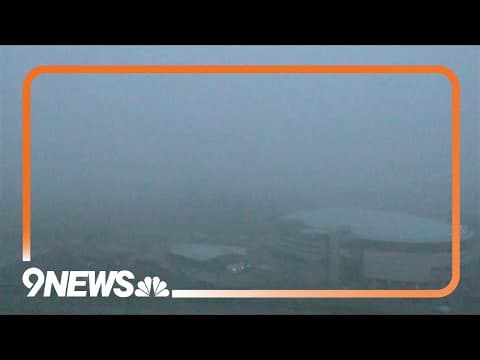 WATCH LIVE: Foggy morning in Denver