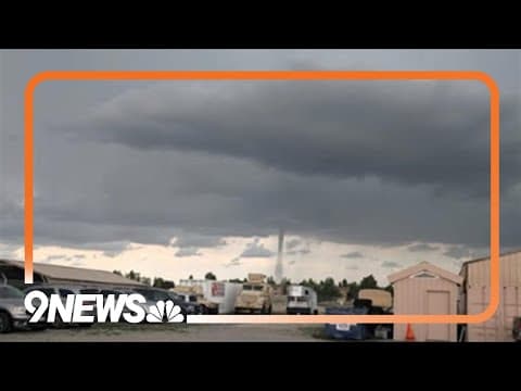 Tornado touches down in Westcliffe in southern Colorado