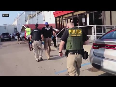 Trump's first full day back in White House includes firings and an infrastructure announcement