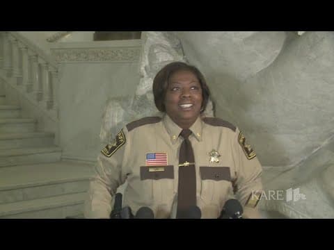Dawanna Witt holds first press conference as Hennepin County Sheriff-elect