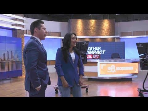 CBS 8 San Diego featured on Challenge Accepted | I Tried Anchoring The News with Michelle Khare