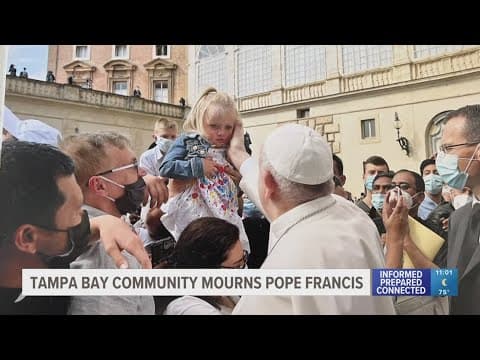 6-year-old girl remembers getting blessed by Pope Francis