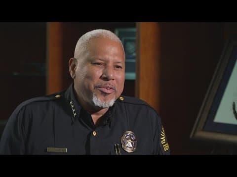WFAA sits down with new Dallas Police Chief Daniel Comeaux
