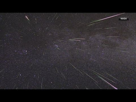 The Perseid meteor shower peaks this weekend and it's even better this year