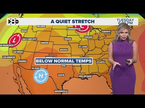 DFW Weather | The first look at fall weather in the 14 day forecast