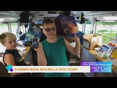 Hop on board the JWB Summer Book Bus