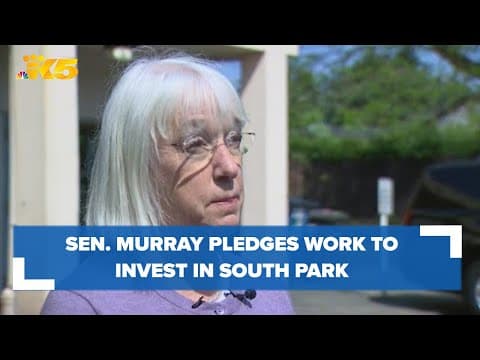 Sen. Murray pledges work to invest in South Park flooding prevention, climate resilience