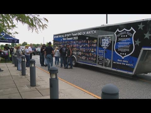 Ride to Remember | Motorcyclists roll into Indianapolis to honor fallen officers