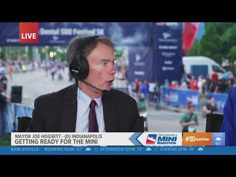 2024 MINI-MARATHON INTERVIEW: Indianapolis Mayor Joe Hogsett