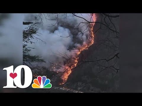 Black Bear Fire in Cherokee National Forest could impact I-40 visibility