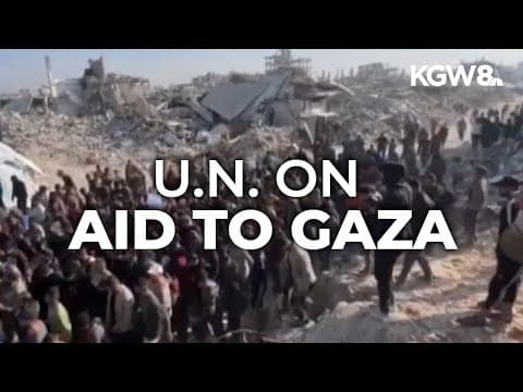 UN rejects Israel proposal to control aid deliveries in Gaza