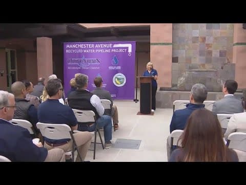 Encinitas opens new water pipeline reducing drinking water demand by 27 million gallons per year