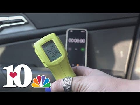 Here's how to prevent heat-related injuries in cars