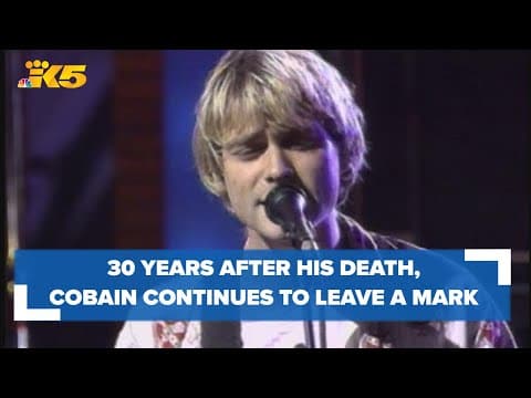 30 years after his death, Kurt Cobain continues to speak to generations of fans