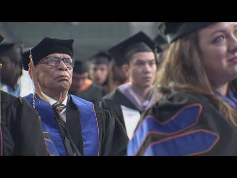 85-year-old Fort Worth man earns doctorate as a promise to himself and his entire family