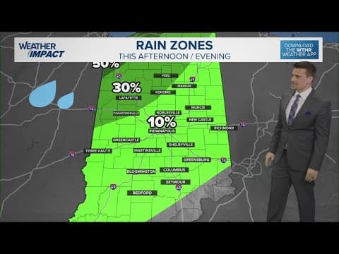 Monday will be the hottest day of the week for Indiana, but a weak front is coming soon | Rain Zones