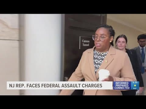 Democratic Rep. McIver charged with assault after skirmish at ICE center, New Jersey prosecutor says