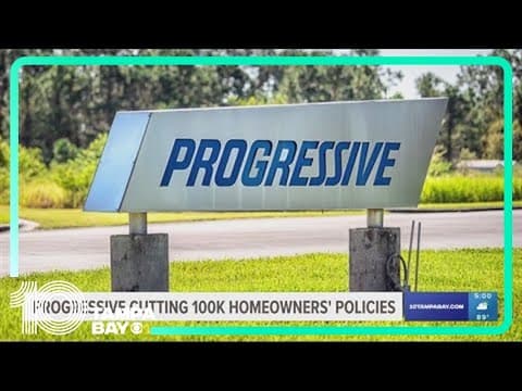 Progressive cutting 100K homeowners' policies