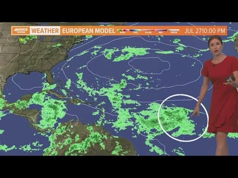 Thursday morning tropical update: Tropics have a medium chance of development