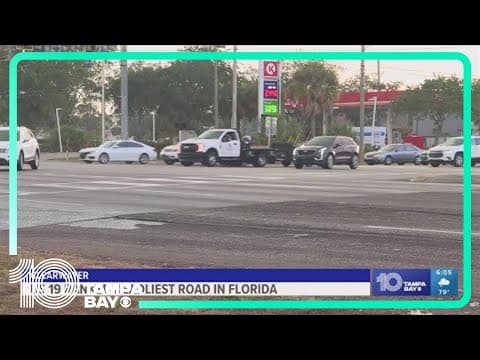 US 19 ranked deadliest road in Florida