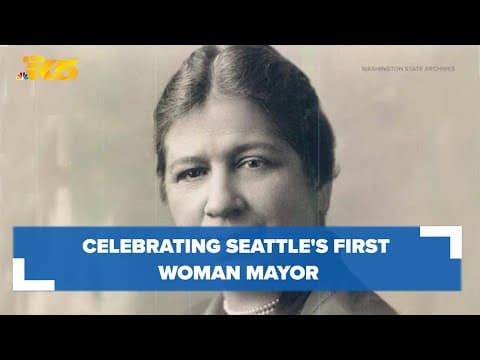 Celebrating Seattle's first woman mayor during Women's History Month