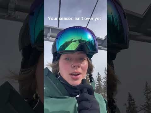 Don't forget your sunscreen: Spring skiing tips