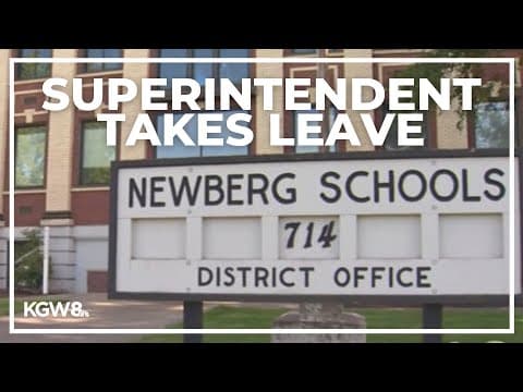Newberg School Board appoints interim superintendent as current superintendent goes on leave