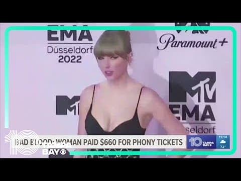 Scammers preying on Taylor Swift fans desperate for tickets