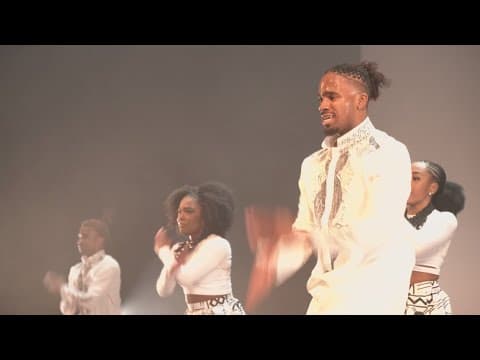 Dress rehearsal for Step Afrika! as performance celebrates 30 years