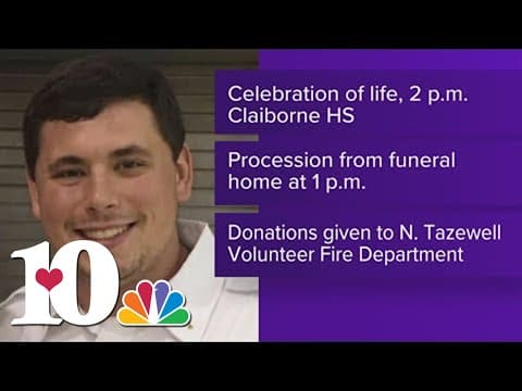 Celebration of life for volunteer firefighter who passed away planned for Saturday