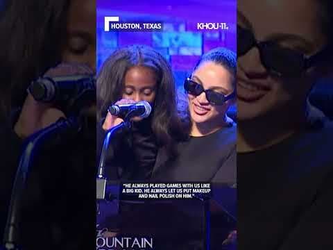 Listen as D.J. Hayden's daughter remembers him at his funeral #Shorts