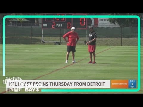 The NFL draft begins Thursday