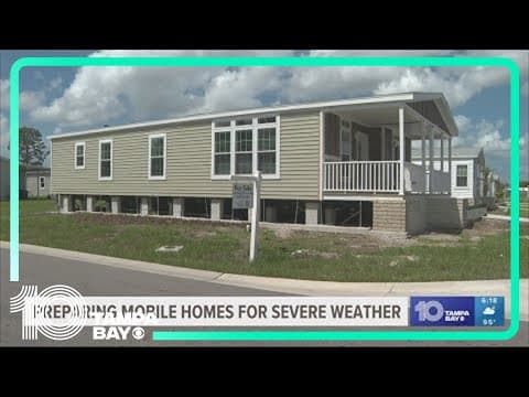 With tropics heating up, Sarasota County leaders help manufactured homes prepare for severe weather