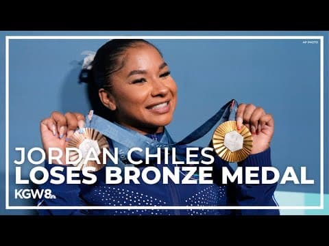 Jordan Chiles may have to return her Olympic bronze medal
