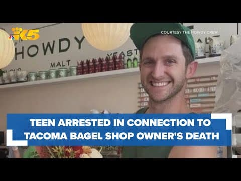 16-year-old arrested in connection to shooting death of beloved Tacoma bagel shop co-founder