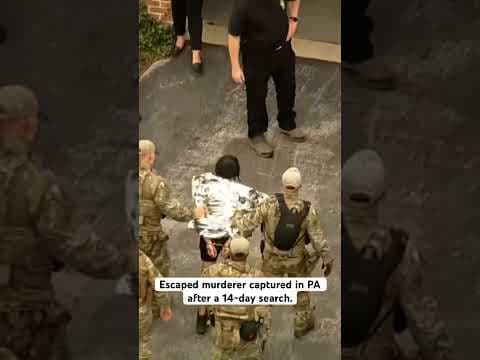 Escaped convicted murderer Danelo Cavalcante is caught after a two-week nationwide manhunt.