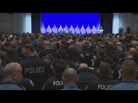 Nearly 4,000 police officers from around the country deputized ahead of the Presidential Inauguratio