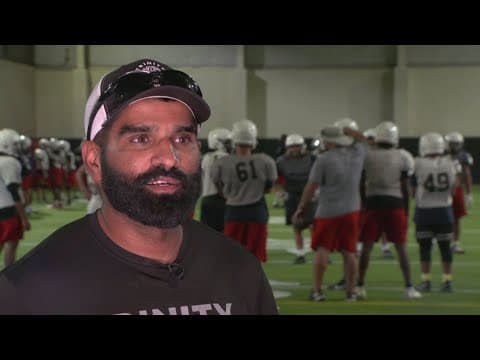 Trinity HS trainer saves collapsed student with quick action and AED during football game