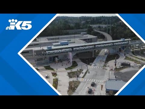 Lynnwood light rail link extension opens Friday