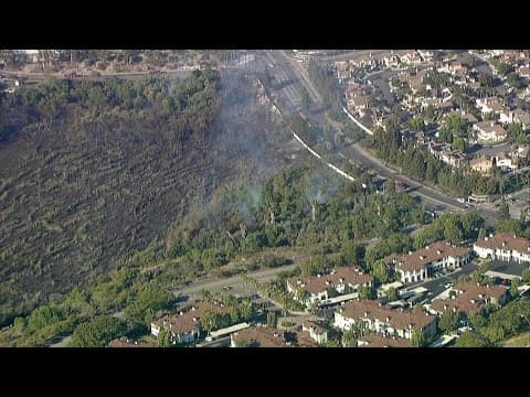 Oceanside brush fire prompts evacuations