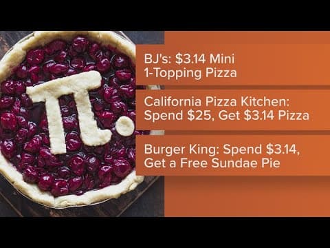 It's Pi Day! Here's how to get some deals