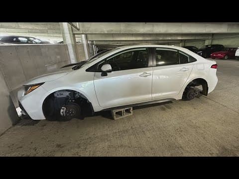 Wheels stolen off cars in Italian Village