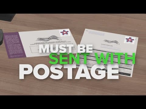 No, Texas does not have prepaid postage for all election mail