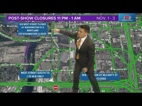 IMPD announces traffic pattern changes after Taylor Swift's Eras Tour Night 2